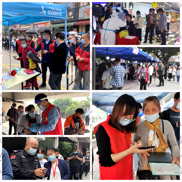 民進會員溫杰盛在幫助市民掃碼 (2)_副本.jpg